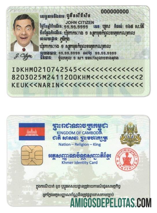 Cambodia ID amostra